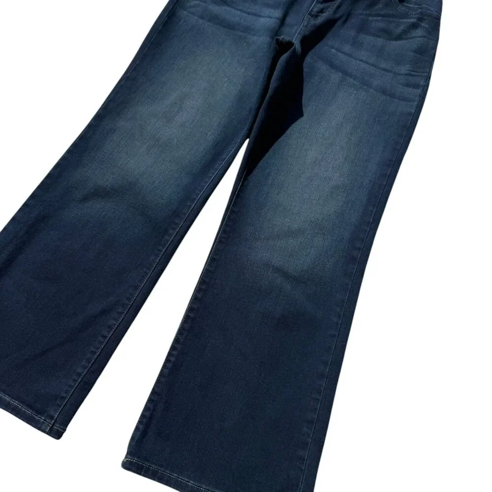 Levi’s 512 Perfectly Slimmin Bootcut Jeans Womens 16 Short Stretch Denim 32x26